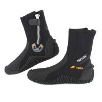 SEAC Basic HD 5mm Neoprene Scuba Boot with Side Zipper