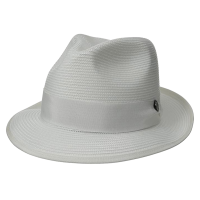 STETSON Men's Latte Milan Fedora Hat