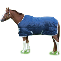 HORSEWARE IRELAND Amigo Insulator Medium 210g Navy/Silver Blanket (ABRA22-BI00)