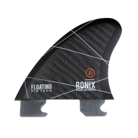 RONIX 3.0in Floating Fin-S 2.0 Tool-Less Fiberglass Surf Fin