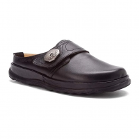 HAFLINGER Charlotte Black Clogs (854501-701)