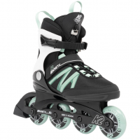 K2 SKATE Women's Kinetic 80 Pro W Black/Sage Skates (I220201001)