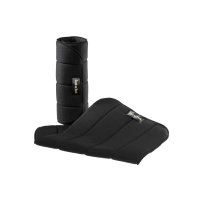 BACK ON TRACK No Bow Black Leg Wraps (205000)