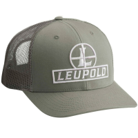 LEUPOLD Unisex Reticle Mid-Profile Snap-Back Casual Trucker Hat