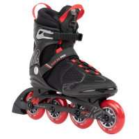 K2 SKATE Men's F.I.T. 84 Pro Black/Red Inline Skates (I220201701)