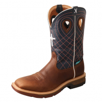 TWISTED X Men's 12in Alloy Toe Western Work Boot with CellStretch