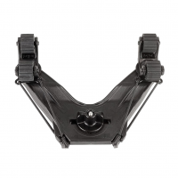 YAKATTACK DoubleHeader Track Mount with Dual RotoGrip Paddle Holders (TMA-1002)