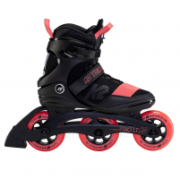 K2 SKATE Women's Trio Lt 100 Black/Coral Inline Skates (I210201101)