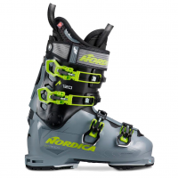 NORDICA Men's Strider 120 Dyn Gray/Black/Green Ski Boot (050P16028U3)