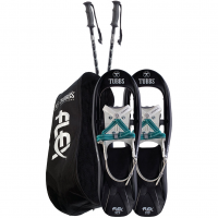 TUBBS Women's Flex Stp Kit 22 W Black/Teal Snowshoes (X170101601220)