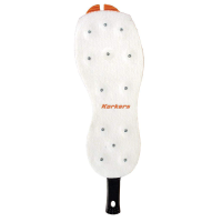 KORKERS OmniTrax v3.0 Studded Felt Sole, Gray/Orange (FA3050)