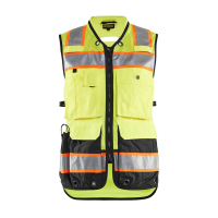 BLAKLADER Women's 3137 Hi-Vis Yellow/Black Vest (313718313399)