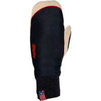 SWIX Mens Solo Black/Red Mitten (H02206-10024)