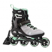 ROLLERBLADE Women's Macroblade 80 ABT Glacier Grey/Neo Mint Skates (07060600S01)