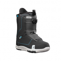 NIDECKER Unisex Micron Youth Black Snowboard Boots (N.21.BTY.MIC.BK)