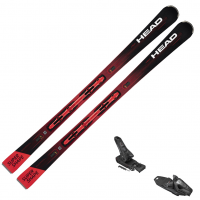 HEAD Unisex Supershape e-Rally Performance Skis With Protector PR 13 GW 85mm Bindings