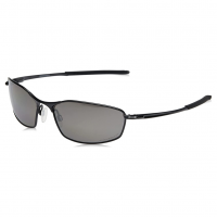 OAKLEY Whisker Satin Black Frame With Prizm Black Polarized Sunglasses (41410360)