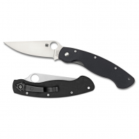 SPYDERCO 4in Military Folding Knife (C36GPE)