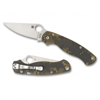 SPYDERCO 3.4in Para-Military Folding Knife (C81GPCMO2)