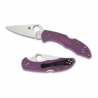 SPYDERCO Delica Folding Knife (C11FPPR)