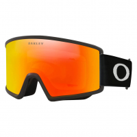 OAKLEY Target Line L Black Strap/ Prizm Snow Fire And Persimmon Lenses Snow Goggle (OO7120-19)