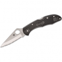 SPYDERCO Delica 4 2.875in Drop Point Folding Knife (C11SBK)