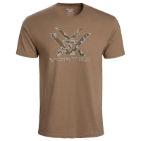 VORTEX Mens Camo Logo Short Sleeve T-Shirt