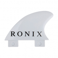 RONIX 2.3in Fiberglass Bottom Mount 1-Pack White Surf Fin (219132)