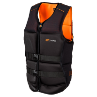RONIX Men's RXT Capella 3.0 Black/Electro Orange CGA Life Vest