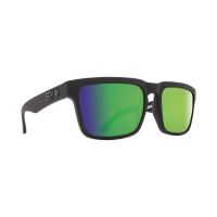 SPY Helm Matte Black/Happy Bronze Polar with Green Spectra Sunglasses (673015374861)