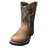 SMOKY MOUNTAIN BOOTS Kids Buffalo Western Brown/Camo Boots (2463)