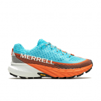 MERRELL Women's Agility Peak 5 Atoll and Cloud Trail Running Shoes (J067798)