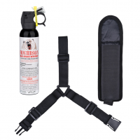 SABRE Frontiersman Bear Attack Deterrent 9.2 Oz With Chest Holster 15 Lbs (FBAD-08)