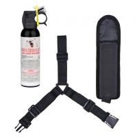 SABRE Frontiersman Bear Attack Deterrent 7.9 Oz With Chest Holster 14 Lbs (FBAD-05)