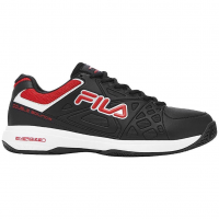 FILA Men's Double Bounce 3 Black/White/Fila Red Shoes (FILA-1PM00601-014)