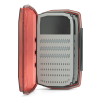 UMPQUA UPG Silicone WP Walkabout Large Claret Fly Box (30084)