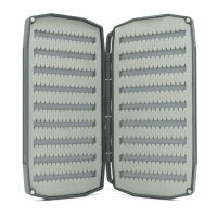 UMPQUA UPG Foam Double Essential Large Gray Fly Box (30088)