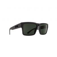 SPY Montana Soft Matte Black/Happy Gray Green Polar Sunglasses (673407973864)