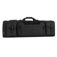 SAVIOR EQUIPMENT Camo Urban Warfare Double Rifle Bag w/ Backpack Strap