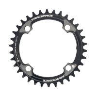 RACE FACE Narrow Wide 104 BCD 12 Speed Shimano Single Chainring, 34T, Black (RNW104X34TSHI12BLK)