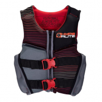 HYPERLITE Boy's Youth Indy Small Grey/Red Vest (23600364)