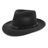 STETSON Cruiser Crushable Wool Felt Fedora Hat (TWCRUR)