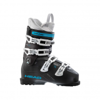 HEAD Women's Edge LYT 75 W HV  Black and Turquoise Ski Boots (603275)