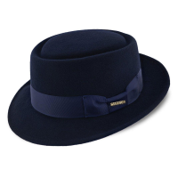 STETSON Cranston Wool Felt Porkpie Hat (TWCRTN)