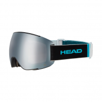 HEAD Sentinel 5K Race Chrome/RD One Size Ski Goggle With Spare Lens (390023)