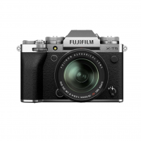 FUJIFILM X-T5 Silver Mirrorless Camera with XF 18-55mm F 2.8-4 R LM OIS Lens Kit (16783111)