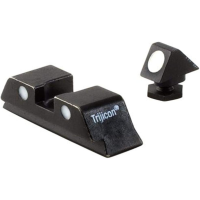 TRIJICON Bright & Tough White Night Sight For Glock 17,17L,19,22,23,24,25,26,27,28,31,32,33,34,35,37,38,39 (GL05)