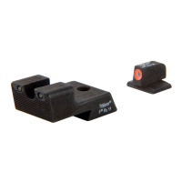 TRIJICON HD Night Sights for 1911 Novak Style Low Mount Dovetail Cut (CA128O)