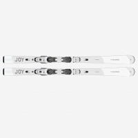 HEAD Women's e-Power Joy SW SF-PR White/ Silver Skis with Joy 12 GW PRD Bindings (315673+100917)