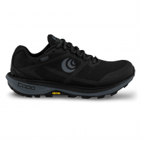 TOPO ATHLETIC Men's Terraventure 4 WP Black/Charcoal Trail Running Shoes (M067-BLKCHA)